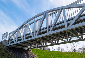 Footbridges designed and/or fabricated in Québec - AluQuébec