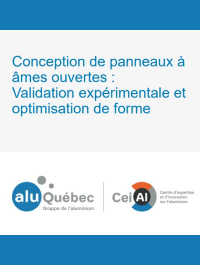 Conception de panneaux à âmes ouvertes - AluQuébec